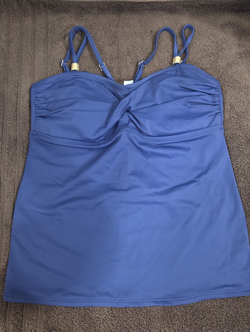 LimeRicki Navy Swim Tankini